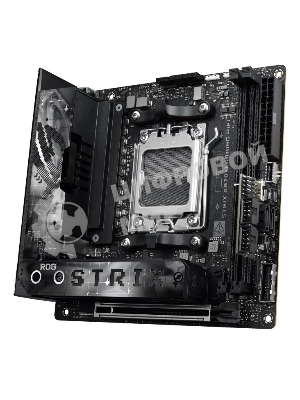 Материнская плата ASUS ROG STRIX X870-I GAMING WIFI, AM5, AMD X870, 2xDDR5, 2xSATA, 2xM.2, 1xPCI-E 5.0 x16, 1xHDMI, 2xUSB-C USB4, 1xUSB-C 10Gbps, 4xUSB-A 10Gbps, 1x 2.5Gb LAN, 2x3.5 мм, Mini-ITX