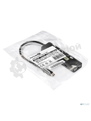 USB-концентратор 4-в-1 ExeGate DUB-2C2P/5G (кабель-адаптер USB 3.2 Gen1 Type C --> 2xUSB3.2 Gen1 Type-A (5G)/2xUSB3.2 Gen1 Type-C (5G), SuperSpeed USB 5Gbps, Plug&Play, черный)