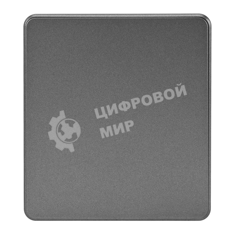 Заглушка Kranz ROUND декоративная с суппортом титан