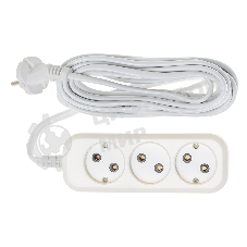 Сетевой удлинитель Buro BU-PSL3.5/W 5 м (3 розетки) белый (пакет ПЭ)