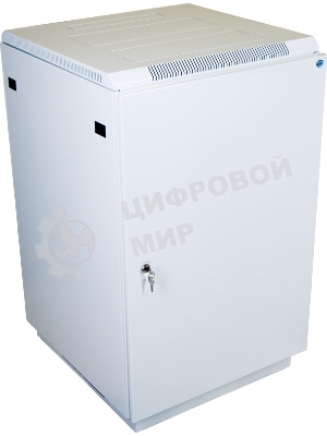 Шкаф телекоммуникационный напольный 18U (600x600) дверь металл (2 места), ШТК-М-18.6.6-3ААА