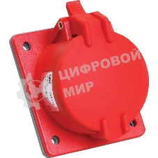 Розетка СП Magnum 32А 200/346-240/415В 3P+PE+N 6ч ССИ-425 IP44 IEK PSN42-032-5