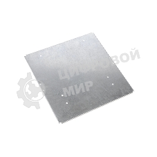 Панель монтажная оцинкованная ЦМО высотой 6U (ПМ-19-6)