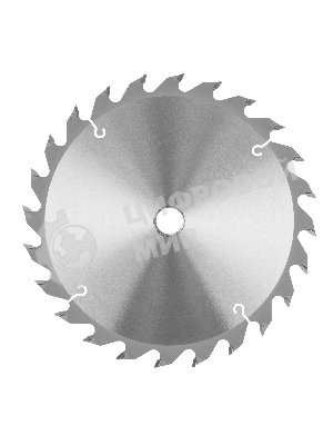 Пильный диск по дереву Gross ф190 х 20 мм, 24 зуба + кольцо 20/16мм