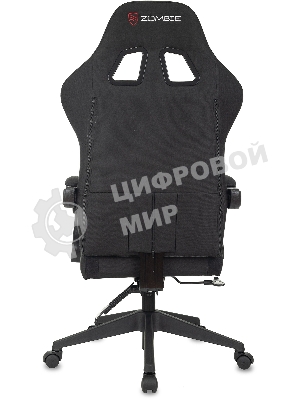 Кресло Бюрократ Zombie Predator Neo Black черный, экокожа, 120 кг, механизм качания