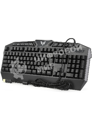 Клавиатура проводная CROWN CMGK-404, USB, черный