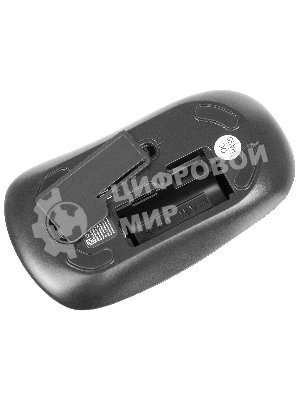 Комплект клавиатура+мышь Oklick 300M беспроводной, USB, 1600 DPI, серый/чёрный