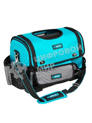 Переноска для инструмента Gross 400х225х300 мм, пластиковое дно, наплечный ремень