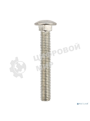 Болт мебельный Kranz DIN 603, 10х70, короб (15 шт./уп.)