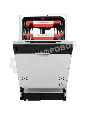 Встраиваемая посудомоечная машина Kuppersberg GLM 4580, серебристый, 44.8 см, 11 компл., 44 дБ, класс A++