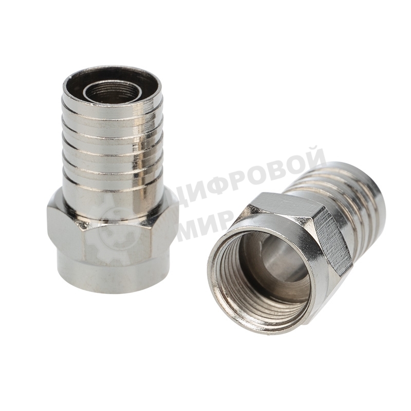 Разъем F Rexant RG-6, обжим