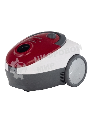 Пылесос Starwind SCB1114 красный/белый, 300/1800 Вт, уборка сухая, пылесборник мешок 2 л