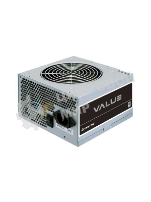 Блок питания Chieftec APB-600B8, 600Вт, 80 PLUS WHITE, 120мм, серый