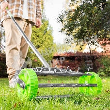 Аэратор газонный Palisad 440х1400 мм, стальной черенок