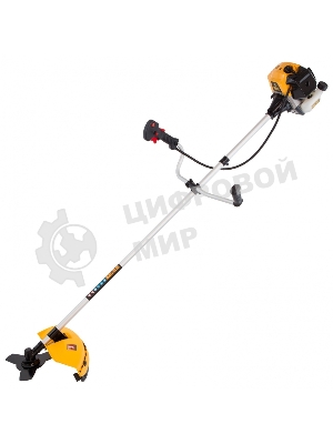 Триммер бензиновый Denzel DR-43, 43 см3, неразъемная штанга, состоит из 2 частей