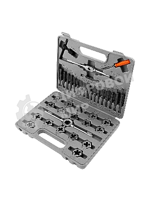 Набор метчиков и плашек Sparta м3-м12 40 предметов в пластиковом кейсе