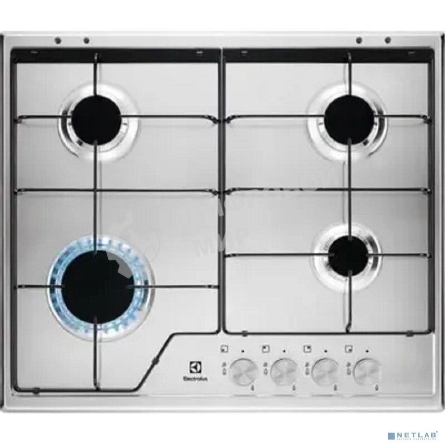 Газовая варочная панель Electrolux KGS6424SX нержавеющая сталь