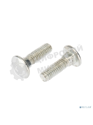 Болт мебельный Kranz DIN 603, 6х20, короб (50 шт./уп.)