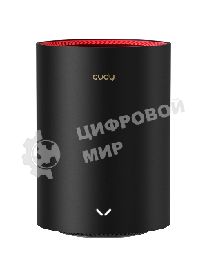 Бесшовный Mesh роутер Cudy M3000(1-PACK) AX3000 10/100/1000/2500BASE-T, белый