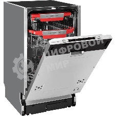 Встраиваемая посудомоечная машина Kuppersberg GLM 4580, серебристый, 44.8 см, 11 компл., 44 дБ, класс A++