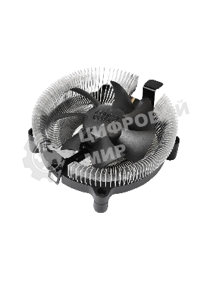 Кулер PCCooler E80 серебристый 75мм алюминий 2200rpm 22db 3-pin 65W