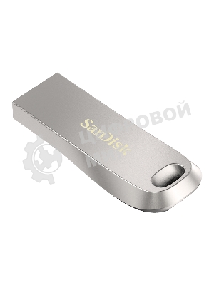 Флешка USB SanDisk Ultra Lux CZ74 (SDCZ74-128G-G46), 128Gb, USB 3.1, R/W 100/40, серебристый