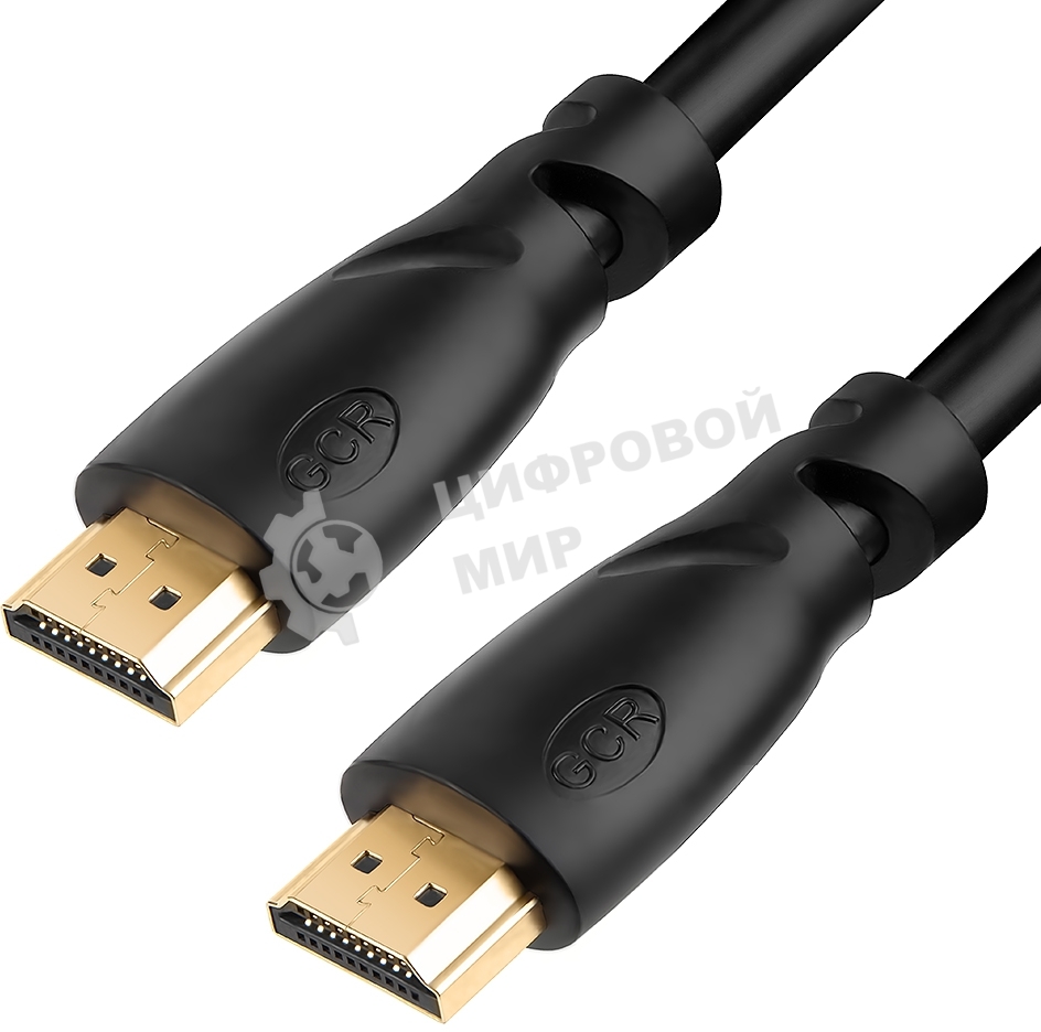 Кабель Greenconnect 1.5m HDMI 1.4, OD7.3мм, 30/30 AWG, позолоченные контакты, Ethernet 10.2 Гбит/с, 3D, 4K, экран Greenconnect Кабель 1.5m HDMI 1.4, OD7.3мм, 30/30 AWG, позолоченные контакты, Ethernet 10.2 Гбит/с, 3D, 4K, экран