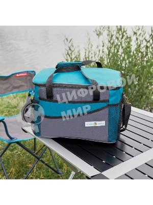 Сумка-холодильник ЧЕТЫРЕ СЕЗОНА 80-0284 объемом 20 л. (2 слоя утепления)