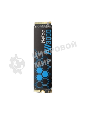 Накопитель SSD Netac NV3000, 2Tb, PCIe 3.0 x4, M.2 2280, NVMe, R/W 3100/2100, с радиатором
