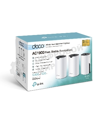 Домашняя Mesh Wi-Fi система TP-Link Deco S7(3-pack) AC1900