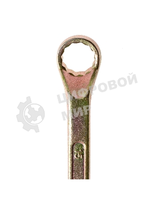 Ключ накидной Сибртех, 17x19 мм, желтый цинк