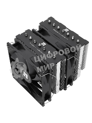 Устройство охлаждения(кулер) Thermalright Phantom Spirit 120 SE Soc-AM5/AM4/1151/1200/1700 черный 4-pin 25.6dB Al+Cu 765gr Ret (PS120-SE)