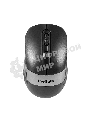 Мышь беспроводная ExeGate Professional Standard FG-10 черный, 1200 dpi, радиоканал, USB, кнопки - 4
