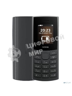 Мобильный телефон Nokia 105 TA-1569 SS EAC1 черный/угольный