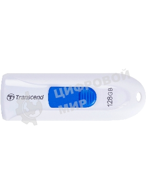 Флешка USB Transcend Jetflash 790 (TS128GJF790W), 128Gb, USB 3.0, R/W 90/40, белый