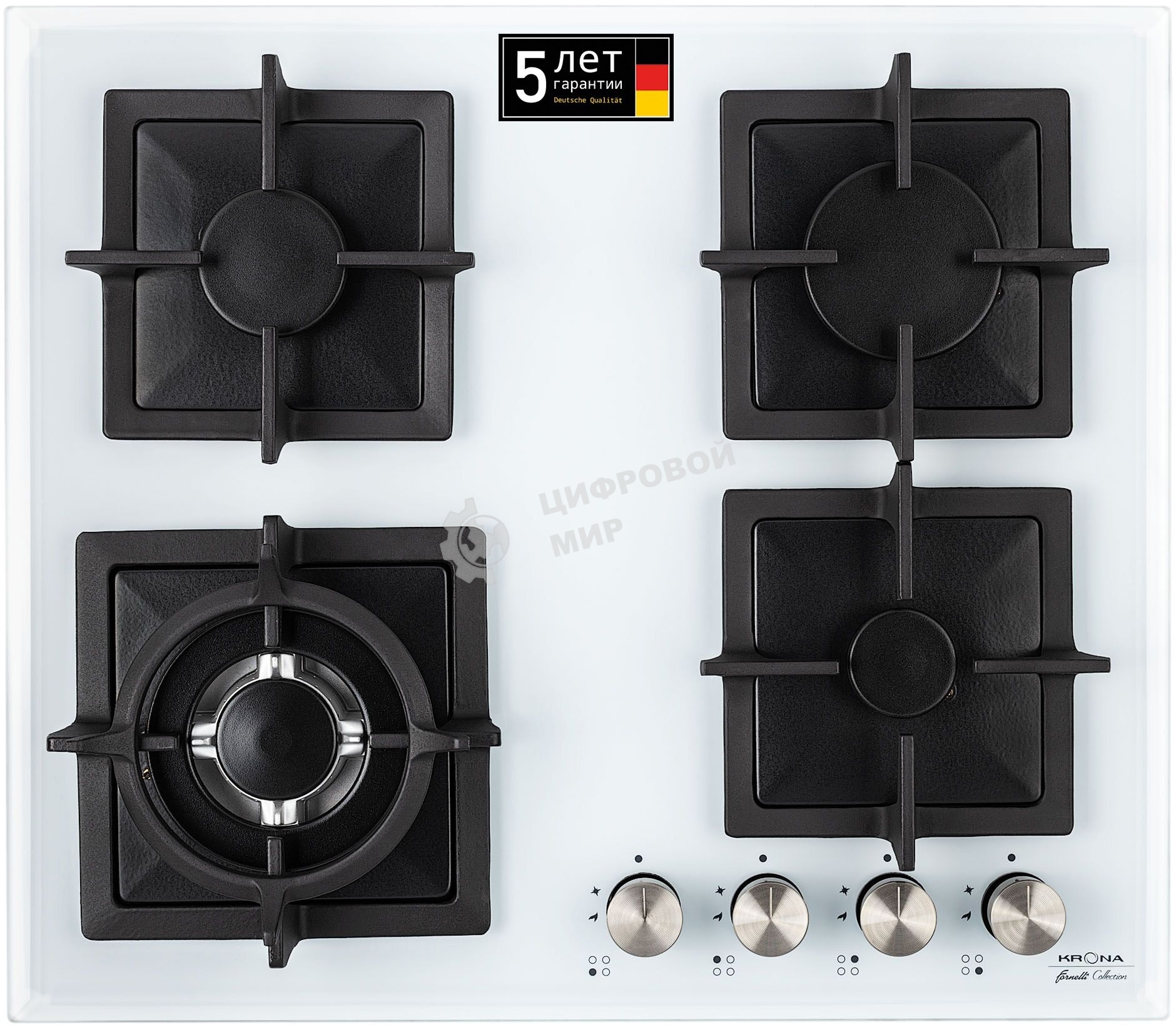 Газовая варочная панель Krona CALORE 60 WH