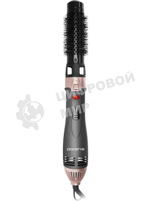 Фен-щётка Polaris PHS 1204i маренго/розовый, 1200 Вт, ионизация, 25/35 мм
