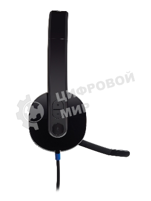 Гарнитура Logitech USB Headset H540 чёрный, проводная, USB
