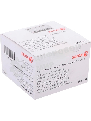Картридж лазерный Xerox 106R02183 черный для Xerox Ph 3010/WC 3045B 2300 стр.(channels)