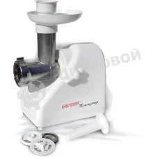 Мясорубка электрическая Белвар КЭМ-36/220-4-31 белый, 1000 Вт, 0.6 кг/мин, реверс, насадки - 4