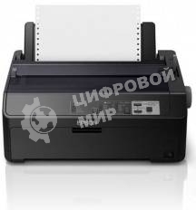 Принтер матричный Epson FX-890II (C11CF37401), A4, 9х2-игольный (80 колонок), высокоскоростной (735 cps), до 6 экземпляров одновременно (1 оригинал + 5 копий), ресурс ленты: 7,5 млн. символов, USB, LPT, для больших объемов печати