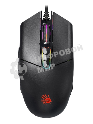 Мышь проводная A4Tech Bloody P91s черный, 8000 dpi, USB, кнопки - 8