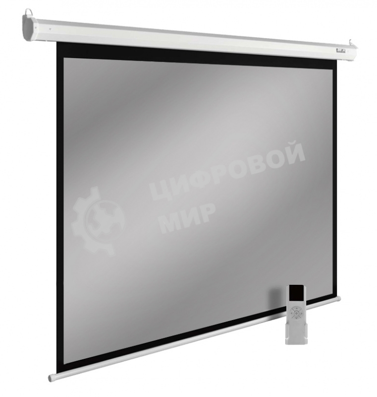 Экран Cactus 150x240 см SIlverMotoExpert CS-PSSME-240X150-WT 16:10 настенно-потолочный рулонный белый (моторизованный привод)