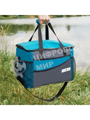 Сумка-холодильник ЧЕТЫРЕ СЕЗОНА 80-0284 объемом 20 л. (2 слоя утепления)
