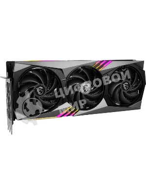 Видеокарта MSI RTX4070Ti GAMING X TRIO 12G GDDR6X 2745/21000 HDMIx1 DPx3 HDCP Ret