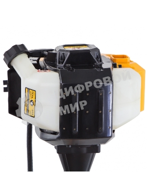 Триммер бензиновый Denzel DR-43, 43 см3, неразъемная штанга, состоит из 2 частей