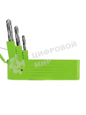 Набор сверл по металлу Сибртех, 1-13 мм (через 0,5 мм), 25 шт., HSS, в металлической коробке