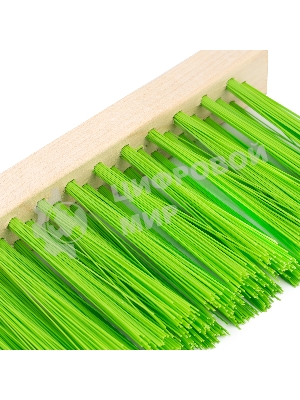 Щетка-сметка 3-рядная Сибртех 320 мм, деревянная ручка