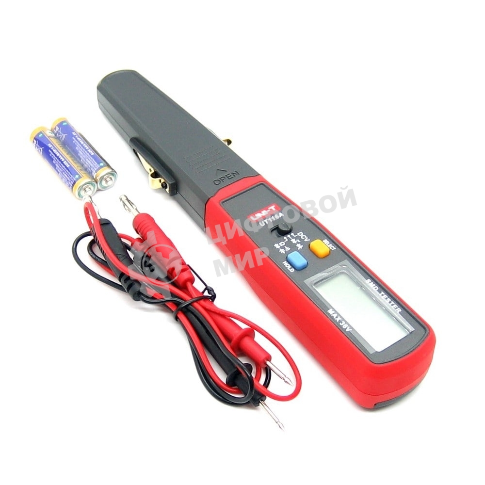 Тестер SMD мультиметр-пинцет UNI-T UT116A