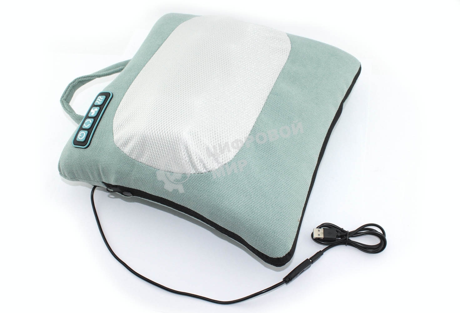 Массажная подушка для шеи и спины с подогревом L419